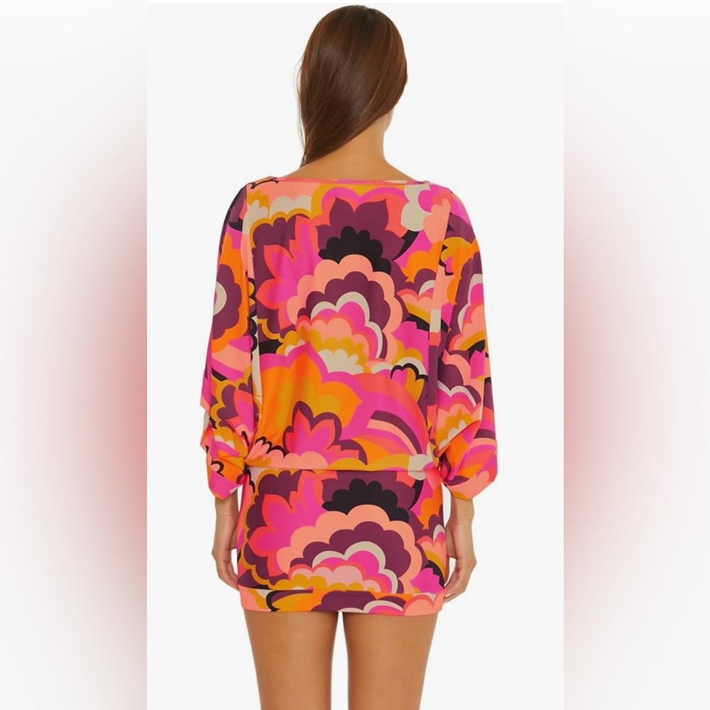 FAN FAIRE SWIM TUNIC DRESS,
LOVELY COLORS - Picture 2 of 2